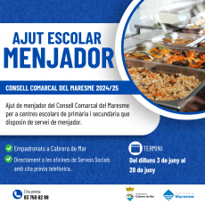 Ajust Escolar Menjador